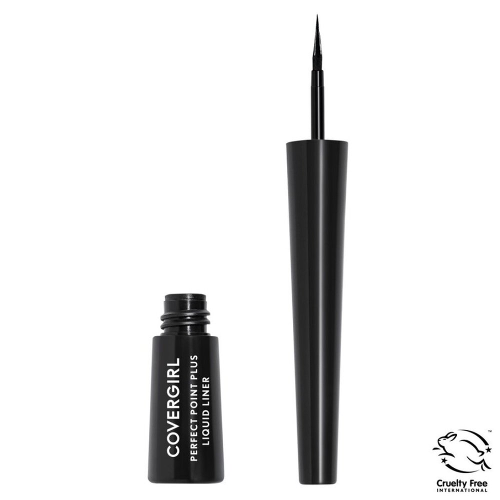 NEW CoverGirl Perfect Point Plus Black Onyx Liquid Glide Eyeliner GIft Set of 2